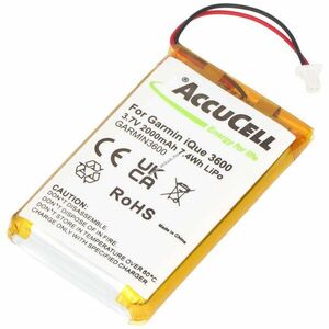 Helyettesítő akku Garmin 1A2W423C2 2000mAh extended gps és navigáció kép