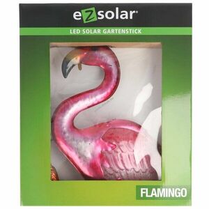 Ez solar LED Flamingo színes verzió GL1044EZ 98cm IP44 8xLED AA NiMH kép