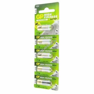 GP Batteries GP23A A23 23Ae VA23GA MS21 MN21 8LR932 12V 5db/csomag hagyományos elem alkáli kép
