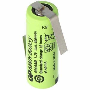 GP GP40AAAM ipari 2/3AAA akku 1, 2V 400mAh NiMH kép