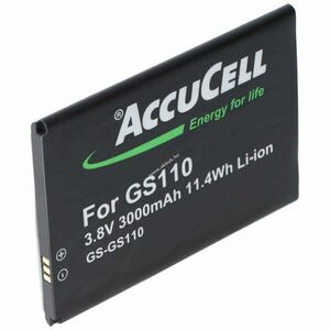 Helyettesítő akku mobiltelefon Gigaset GS110 3, 8V 3000mAh 11, 4Wh Li-Ion kép