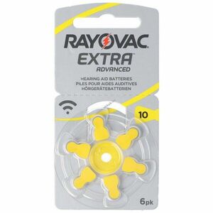 Rayovac Varta HA10 PR70 4610 hallókészülék elem 10x 6db/csomag Acoustic Special kép