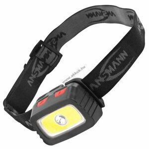 Ansmann HD200B LED fejlámpa 3W ABS IP44 vízpermet ellen védett 1600-0198 kép
