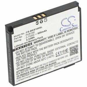 Helyettesítő akku Becker HJS100/HJS-100 Mercedes/VW Map Pilot 3, 7V 900mAh gps navigáció Li-Ion kép