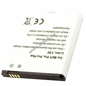 Helyettesítő akku Motorola HP6X Pro Pro Plus Pro+ XT685 mobiltelefon kép