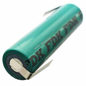 FDK HR-4/3FAU akku 1, 2V 4500mAh Z-alakú forrfüllel ipari NiMH kép