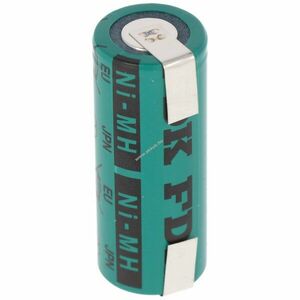 Helyettesítő akku Sanyo HR-4/5AU 4/5A 2150mAh 43x17mm U-formás forrfül ipari NiMH kép