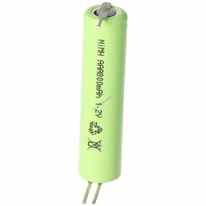 Helyettesítő akku HR-AAAU Micro AAA 1.2V 730mAh 1db/csomag Flat Top 3-er print ipari NiMH kép