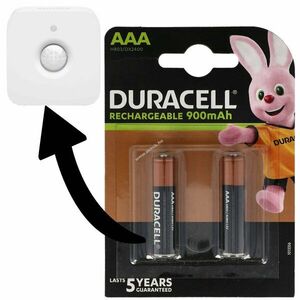 Helyettesítő akku Philips HUE Motion Indoor Sensor Duracell AAA (mikro) 850mAh 2db/csomag okosotthon kép