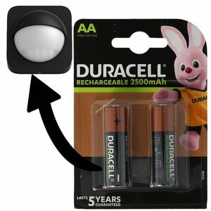 Duracell AA Mignon ceruza 2500mAh 2db/csomag Philips HUE Motion okos otthon kép