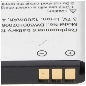 Helyettesítő akku GPS és navigáció i-Trek M1 BT HXE-W01 3, 7V 1000mAh Li-ion kép