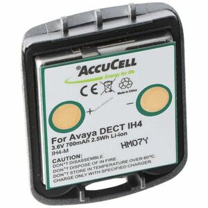 Helyettesítő akku Avaya DECT telefon IH4 4.999.130.768 Funkwerk DECT D4 FC4 3, 6V 700mAh Li-Ion kép
