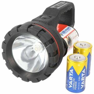 Velamp FARO RUBBER LED zseblámpa 35lm 0, 5W 2db D (góliát) elemmel kép
