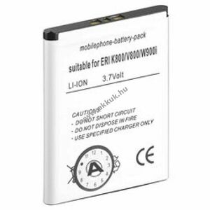 Helyettesítő akku Sony Ericsson W950i mobiltelefon 3, 7V 900mAh Li-ion kép