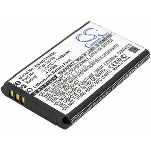 Helyettesítő akku INCOM ICW-1000B/G WPU-7700/7800B-US KAL523450AR 3, 7V 1100mAh mobiltelefon Li-Ion kép