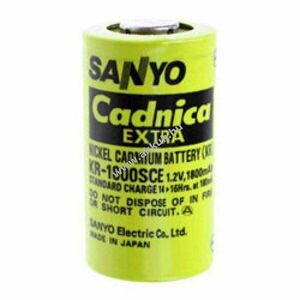 Sanyo KR-1800SCE Sub-C egycella modellépítő akku forrfül nélkül kép