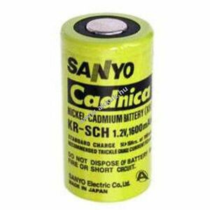 Sanyo KR-SCH Cadnica Sub-C 1.2V 1600mAh modellépítő akku NiCd kép