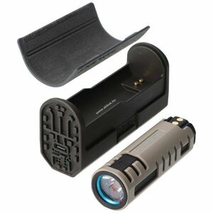 Imalent LD35 Premium zseblámpa 1200lm beépített 18350 1100mAh töltőbox fekete Li-Ion kép