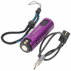 Imalent LD70 Mini lila EDC LED zseblámpa 4000lm 203m beépített 18350 1100mAh Li-Ion kép