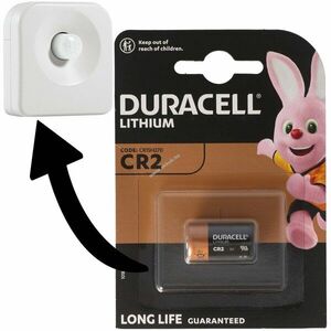 Helyettesítő elem Duracell CR2 1db/csomag Ledvance/Osram SMART+ Motion Sensor okosotthon Lithium kép