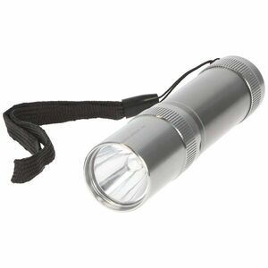 XCell Basic 1W LED zseblámpa alumínium 3xAAA mikro elemmel 130lm 108mm kép