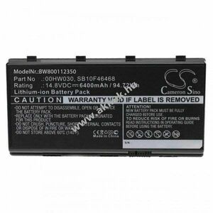Helyettesítő laptop akku IBM Lenovo ThinkPad P70 14, 8V 6400mAh Li-Ion kép