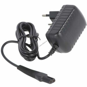 Töltő Braun borotvához 12V 400mA 1m fekete kompatibilis 5210, 5730, 5742 Series1/3 kép