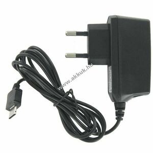 Samsung kompatibilis utazótöltő M20 9, 7x1, 55mm 110-240V 500mA 1, 2m tablet kép