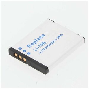 Helyettesítő akku Olympus LI-70B FE-4020 FE-4040 X-940 3, 7V 500mAh fényképezőgép Li-Ion kép