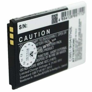 Helyettesítő akku mobiltelefon Kazam Life B2 Life C5 KAC5-HELBE0003594 3, 7V 900mAh Li-Ion kép