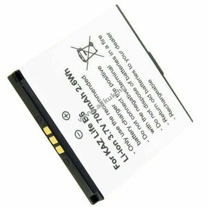 Helyettesítő akku Kazam Life B6 mobiltelefon 3, 7V 700mAh LFB6 LFB6-VKVBG013292 Li-Ion kép