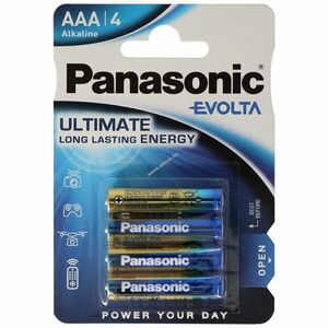 Panasonic EVOIA AAA (mikro) hagyományos elem alkáli kép