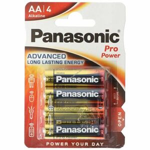 Panasonic Pro Power AA Mignon ceruza LR6 LR6PPG/4 4db/csomag hagyományos elem alkáli kép