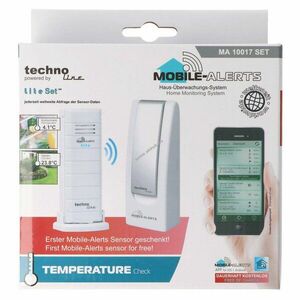 Technoline Mobile-Alerts MA 10017 starter készlet Gateway MA 10000 és MA 10110 hőmérséklet-érzékelő kép