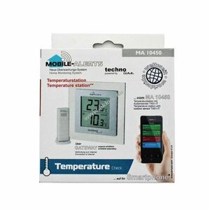 Technoline hőmérő állomás beltéri és kültéri érzékelővel MA10450 TX51-IT kép