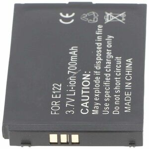 Helyettesítő akku NEC e122 mobiltelefon kép