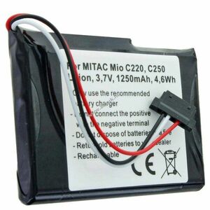 Helyettesítő akku Mitac Mio E4MT081202B12 3, 7V 1250mAh PDA és MP3 Li-Ion kép
