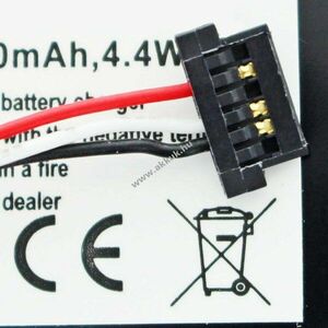 Helyettesítő akku PDA és MP3 ADAC BlueMedia BM6300 PNA150 BP-LP1230 3, 7V 1200mAh Li-Ion kép