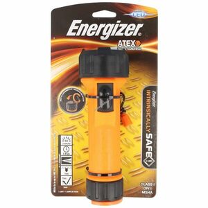 Energizer 2D ATEX LED zseblámpa fehér fény fekete, biztonsági narancs IPX7 kép