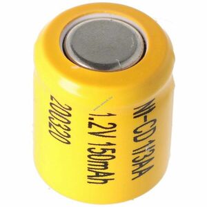 Helyettesítő akku Sanyo N-110AA 1/3 AA Mignon ceruza 1, 2V 150mAh ipari NiCd kép