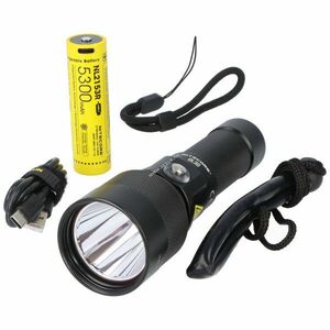 Nitecore DL30 búvárlámpa 1000lm 100m vízálló Li-Ion 5300mAh USB-C kép