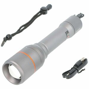 NEBO Davinci 3500 LED zseblámpa akkuval 3500lm 131m 21700 USB powerbank Li-Ion kép