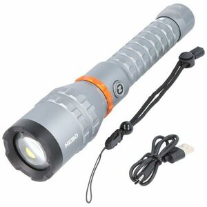 NEBO Davinci 8000 zseblámpa 8000lm újratölthető 2x26650 7, 4V 5000mAh Li-Ion kép