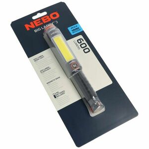 NEBO BIG LARRY 3 NEB-FLT-1041-G zseblámpa LED munkalámpa IPX4 mágneses talp kép
