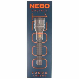 NEBO DAVINCIT 12000 NEB-FLT-1070-G zseblámpa USB-C töltés Powerbank IP67 12000lm kép