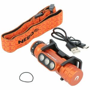 NEBO Master Series HL1000 fejlámpa NEB-HLP-1006-H 3, 7V 3200mAh akku Li-Ion kép