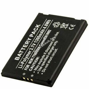 Helyettesítő akku Nokia N92 BP-5L mobiltelefon kép