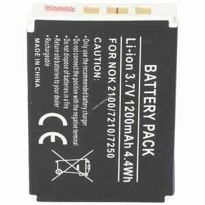 Helyettesítő akku Nokia 6510 BLD-3 1000mAh mobiltelefon kép