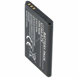 Helyettesítő akku mobiltelefon Nokia 6103 BL-4C 3, 6V 600-700mAh Li-Ion kép