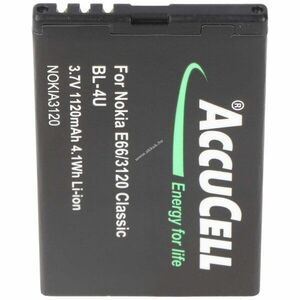 Helyettesítő akku Nokia 6212 classic BL-4U 3, 7V 700-1120mAh mobiltelefon Li-Ion kép